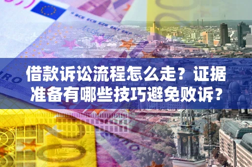 济南借款诉讼流程怎么走？证据准备有哪些技巧避免败诉？