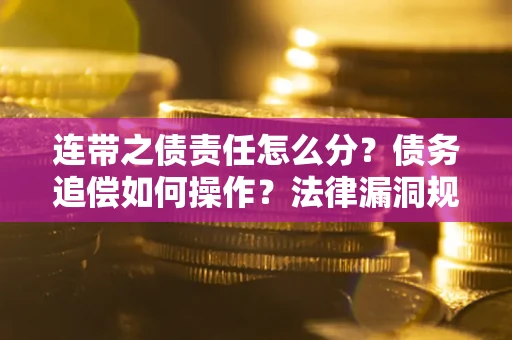 济南连带之债责任怎么分？债务追偿如何操作？法律漏洞规避指南
