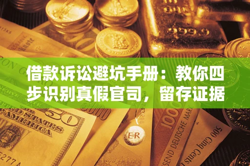 济南借款诉讼避坑手册：教你四步识别真假官司，留存证据不踩雷
