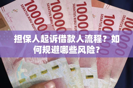 济南担保人起诉借款人流程？如何规避哪些风险？