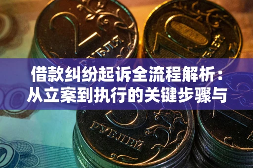 济南借款纠纷起诉全流程解析：从立案到执行的关键步骤与防败诉指南