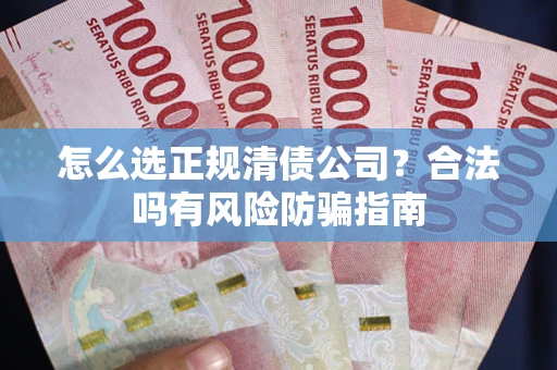 济南怎么选正规清债公司？合法吗有风险防骗指南